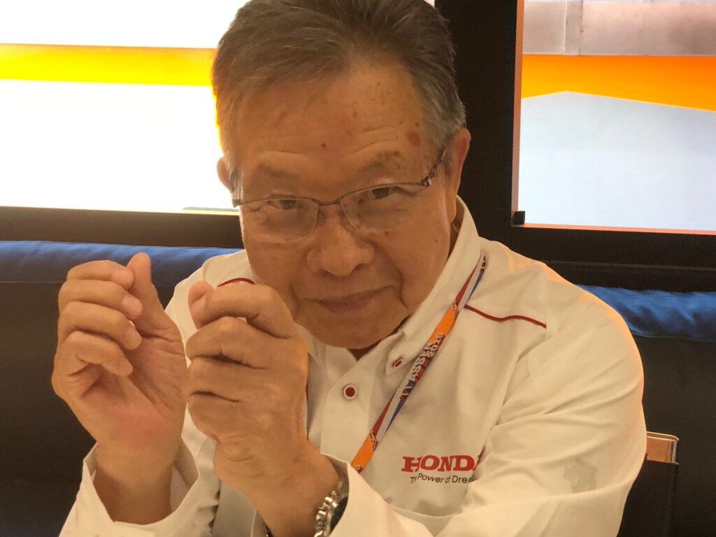 Kunimitsu Takahashi le dernier samouraï Honda est parti Ritratto di GPone