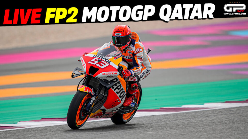 LIVE Fp2 MotoGP Qatar : l’actualité en direct minute par minute Ritratto di GPone