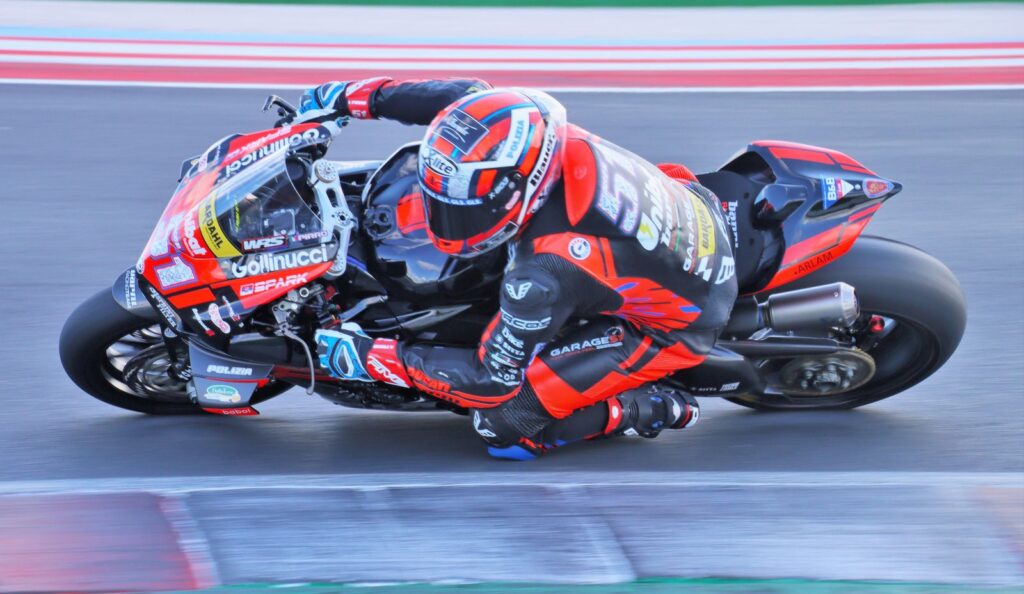 Pirro domine Canepa dans la Course 2 du CIV SBK, peur pour Bernardi et Zanetti Ritratto di Andrea Periccioli