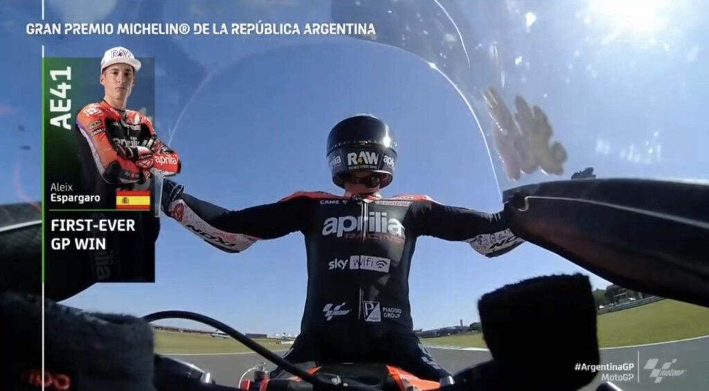 MotoGP, VIDEO – Espargarò et ce dernier tour de rêve avec Aprilia en Argentine Ritratto di Marco Caregnato