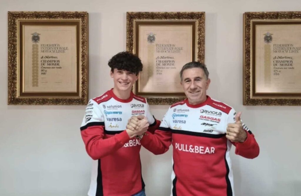 Participants au Championnat du Monde FIM Junior : 5 Italiens au départ Ritratto di GPone