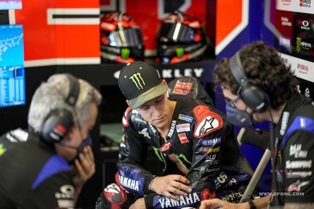 MotoGP, Quartararo : “Le problème, c’est la vitesse, mais le répéter ne sert à rien” Ritratto di GPone