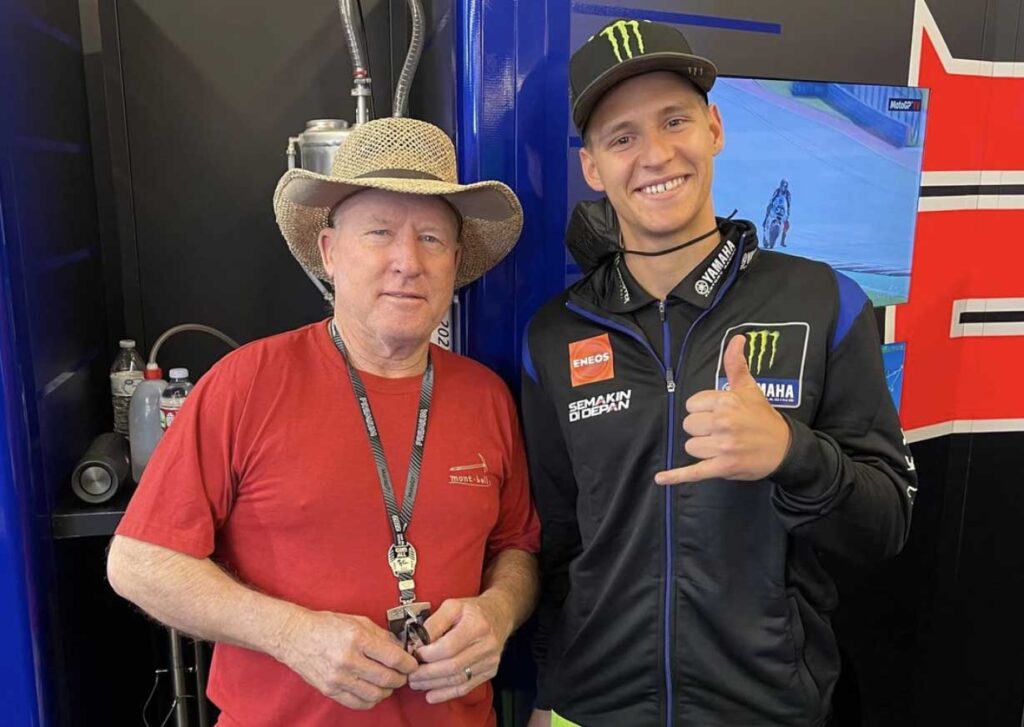 MotoGP, Quartararo rencontre une légende à Austin : Kenny Roberts sr Ritratto di GPone