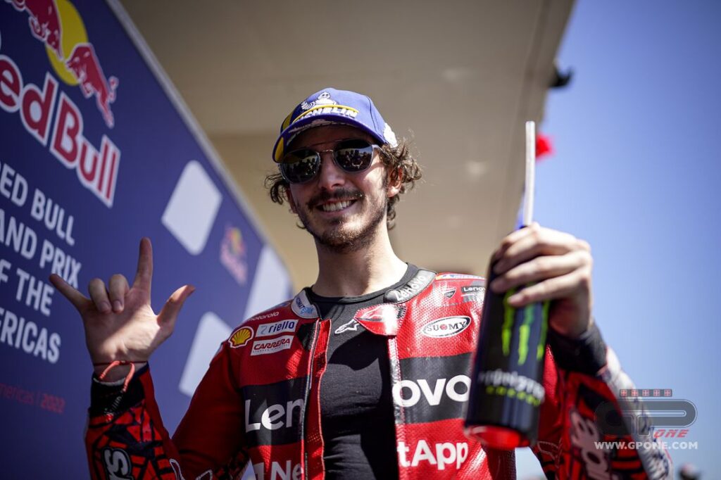 MotoGP, Bagnaia : “C’est mieux de se battre contre les autres Ducatis, c’est plus facile” Ritratto di Matteo Aglio