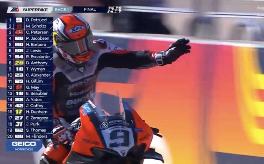 MotoGP, Petrucci domine la première course MotoAmerica à Austin Ritratto di GPone