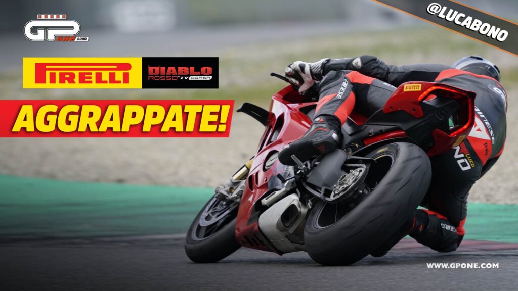Pirelli Diablo Rosso IV Corsa, accroché à l’asphalte Pirelli Diablo Rosso IV Corsa, accroché à l'asphalte