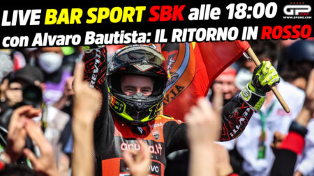 LIVE Bar Sport SBK à 18h00 - avec Alvaro Bautista : le retour en rouge