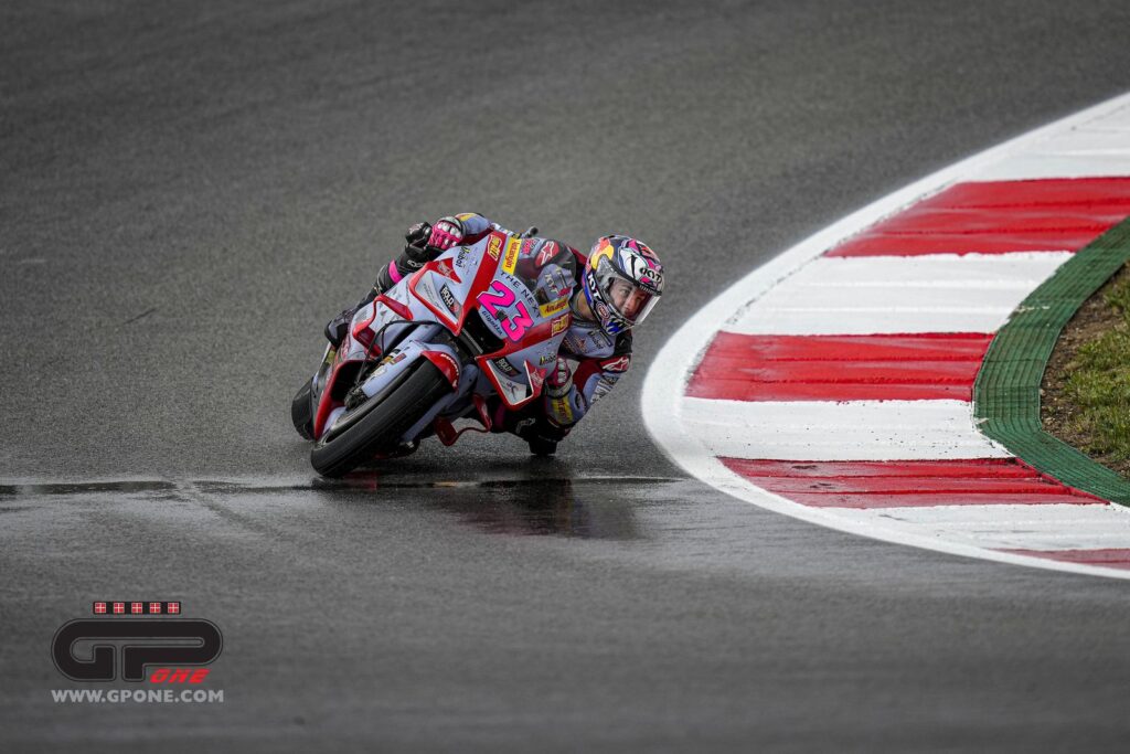 MotoGP, Bastianini “Je dois encore m’améliorer sur le mouillé, mais je peux être satisfait” Ritratto di GPone