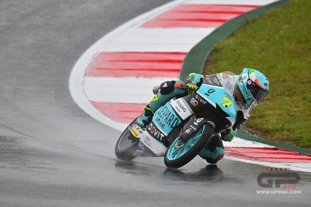 Moto3, FP3- Fortes pluies à Portimao : impossible d’améliorer, Foggia passe en Q1 Ritratto di GPone