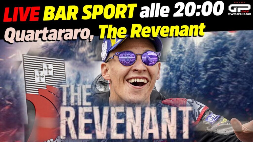 MotoGP, LIVE Bar Sport à 20h00 – Quartararo, The Revenant MotoGP, LIVE Bar Sport à 20h00 - Quartararo, The Revenant