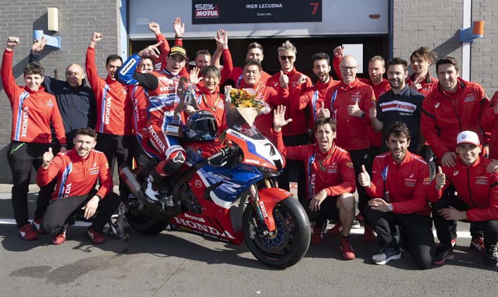 SBK, Lecuona, premier podium Honda : “le potentiel est là, il nous faut plus de temps” Ritratto di GPone