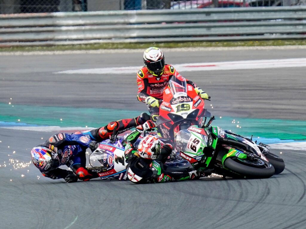 SBK, Assen : le Bon, la Brute et le Truand Ritratto di Riccardo Gugliemetti