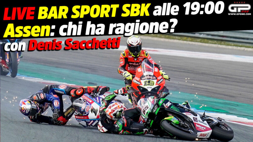 LIVE Bar Sport SBK à 19h00 – Assen : qui a raison ? LIVE Bar Sport SBK à 19h00 - Assen : qui a raison ?