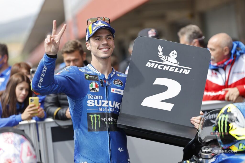 MotoGP, Mir “Rins en tête du championnat du monde me motive, s’il le fait, je peux aussi” Ritratto di GPone