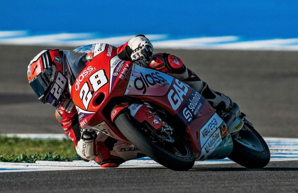 Moto3, GASGAS doublé à Jerez : Guevara en pole devant Garcia, Foggia 4e Ritratto di GPone