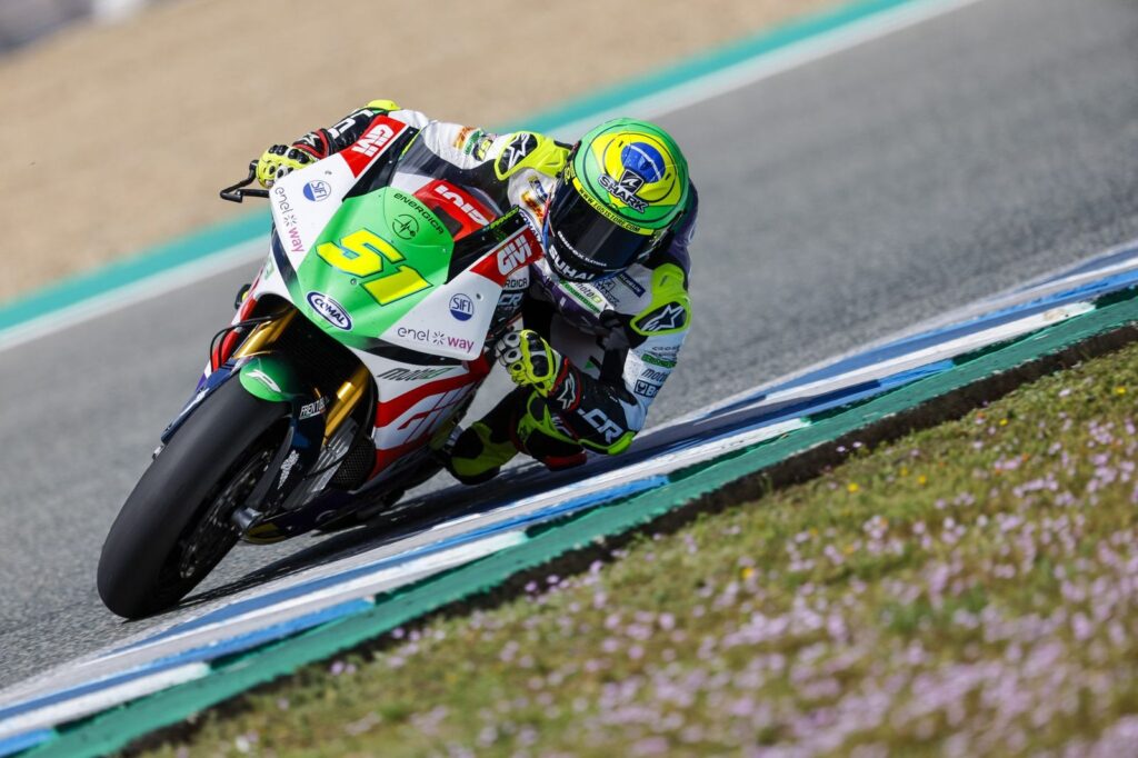 MotoE, Eric Granado triomphe en Course 1 à Jerez, Matteo Ferrari sur le podium Ritratto di GPone