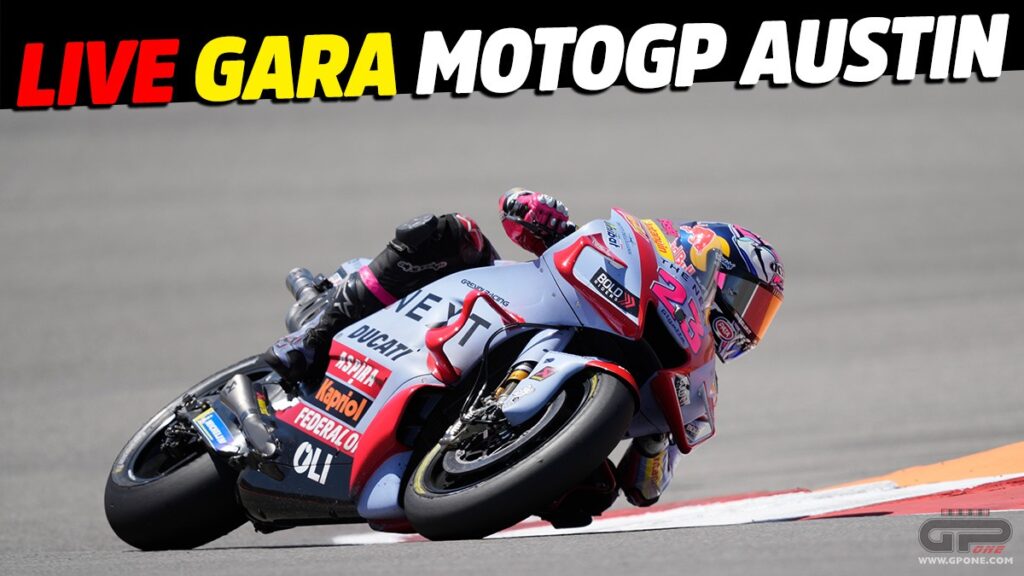 LIVE, Austin : Couverture en direct de la course MotoGP tour par tour Ritratto di GPone