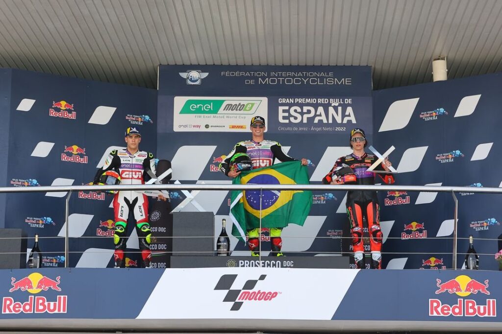 MotoE, Granado réalise un doublé à Jerez, sur le podium de Race2 Pons et Casadei Ritratto di GPone
