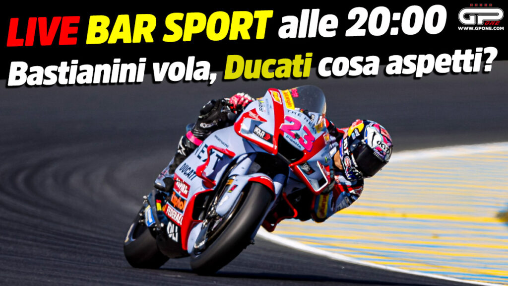 MotoGP, LIVE Bar Sport à 20h00 – Bastianini s’envole, Ducati qu’attendez-vous ? MotoGP, LIVE Bar Sport à 20h00 - Bastianini s'envole, Ducati qu'attendez-vous ?