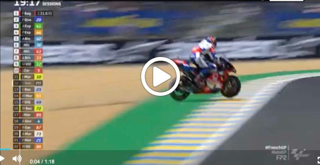 MotoGP, Zarco : “J’ai donné un spectacle avec cette ligne droite à 300 km/h, mais j’avais peur” Ritratto di GPone