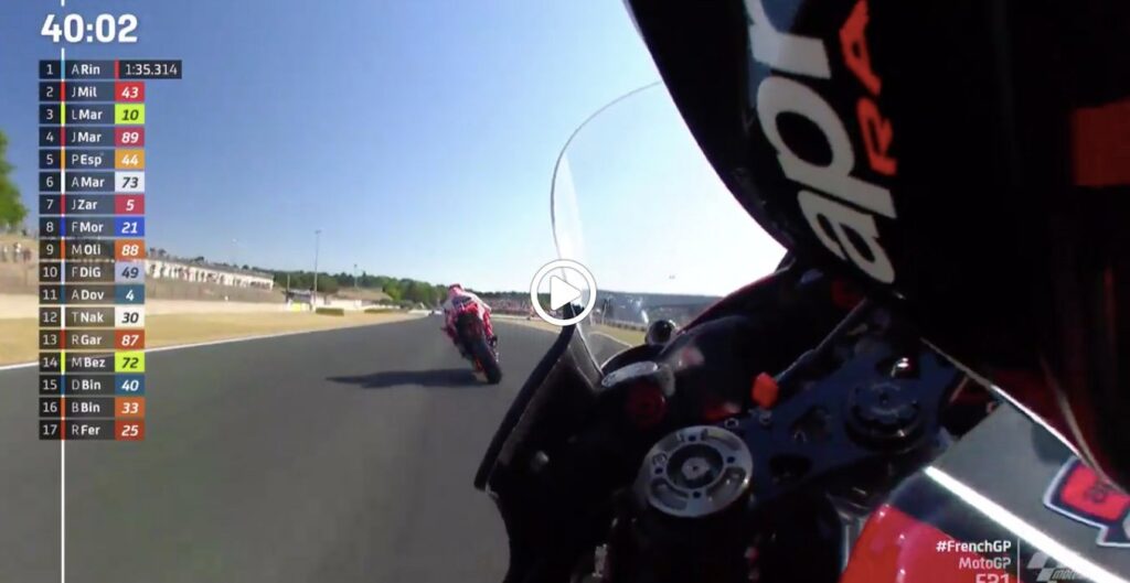 VIDEO – Salon MotoGP : un tour en selle avec Espargarò et Aprilia au Mans Ritratto di Marco Caregnato