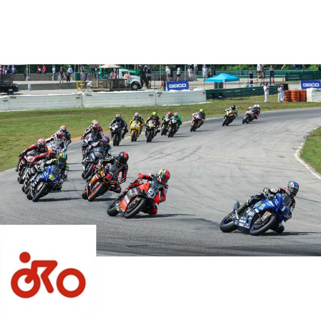 MotoAmerica, Virginie : Gagné imparable, Petrucci est 3e mais chute après la ligne d’arrivée Ritratto di GPone