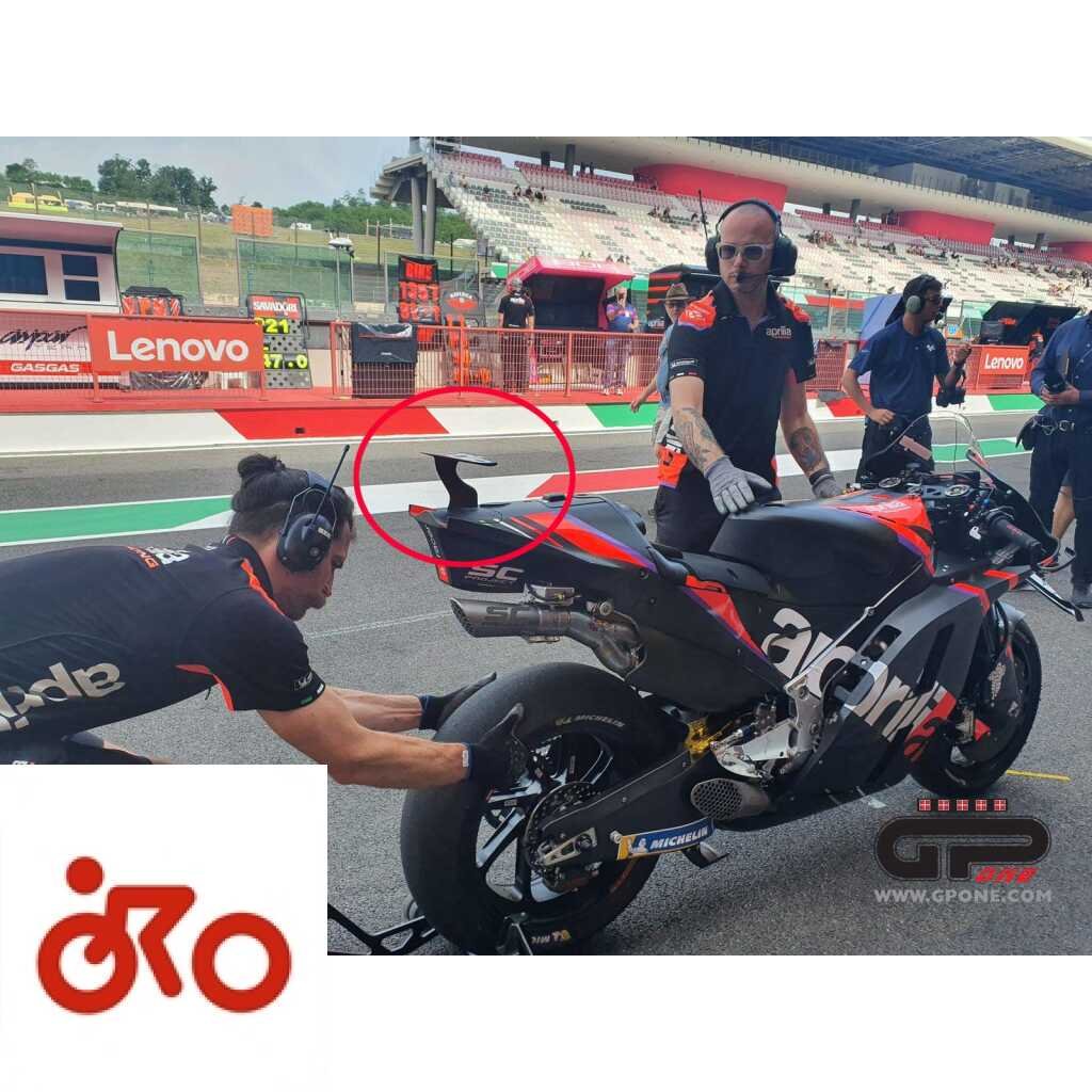 MotoGP, Aprilia lance un aileron arrière sur le RS-GP au Mugello Ritratto di Paolo Scalera