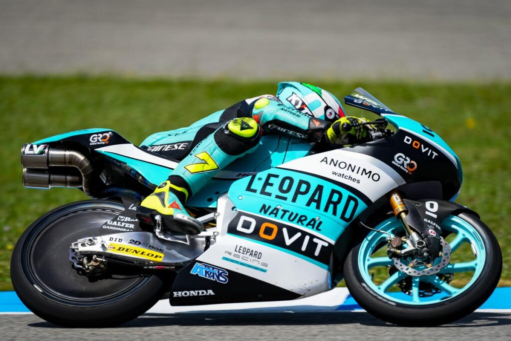 Moto3, Le Mans, Leopard à l’attaque en EL1 : 1er Foggia, 2e Suzuki Ritratto di Riccardo Gugliemetti