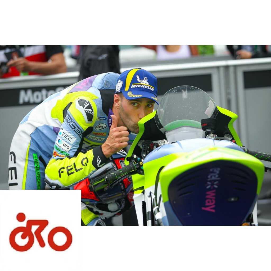 MotoE, Ferrari fait briller le drapeau italien au Mugello en Course 2, Mantovani 4e Ritratto di Riccardo Gugliemetti