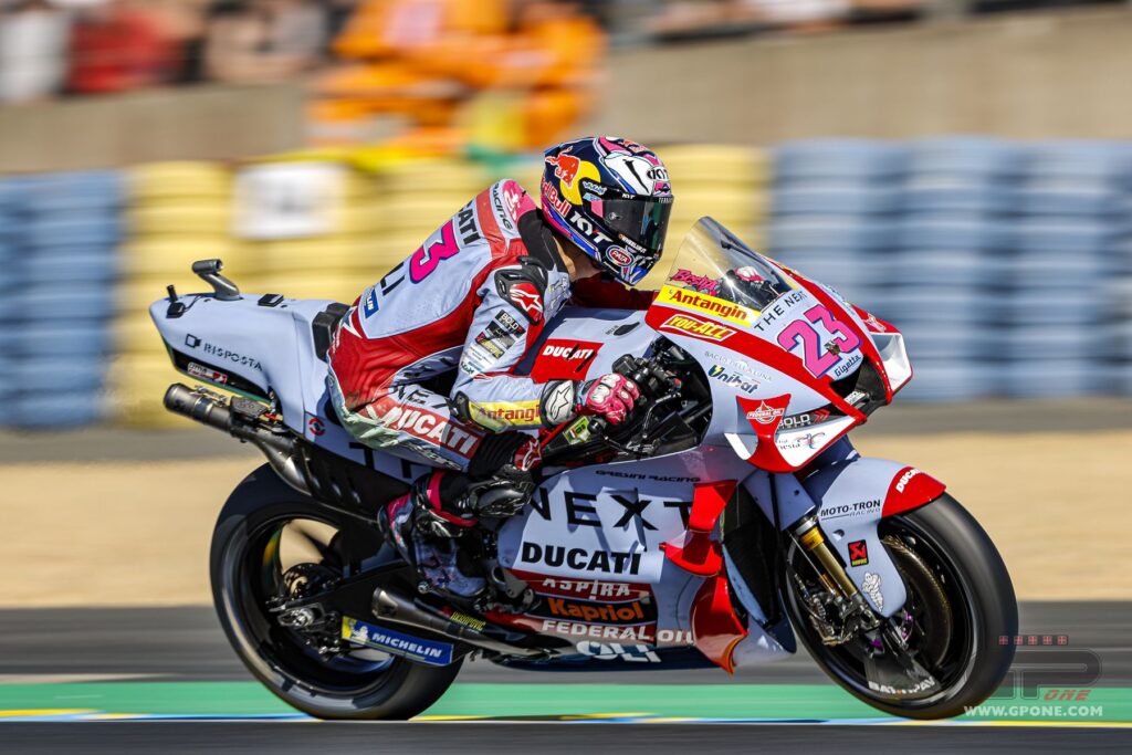 MotoGP, Bastianini rugit en FP2 au Mans, 2e A. Espargarò, Marquez fait une magie Ritratto di Marco Caregnato