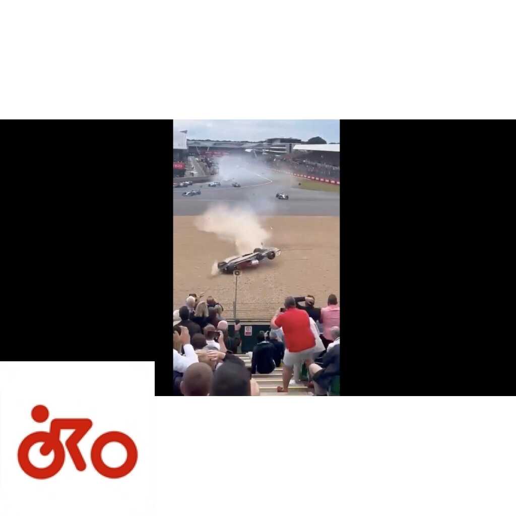 VIDEO – Peur à Silverstone : Zhou chavire au départ, sauvé par Halo Ritratto di GPone