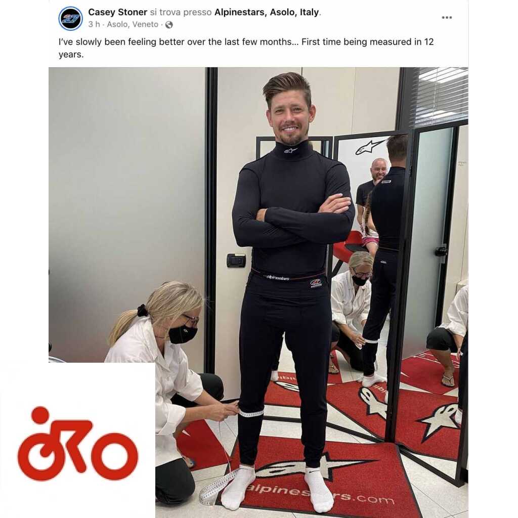 MotoGP, Casey Stoner: la nouvelle combinaison AlpineStars arrive … et les fans espèrent Ritratto di GPone