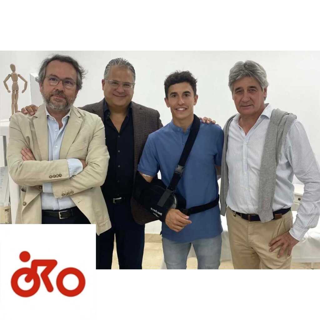 MotoGP, Márquez: “o úmero está a consolidar-se, posso começar a usar o braço direito” Ritratto di GPone