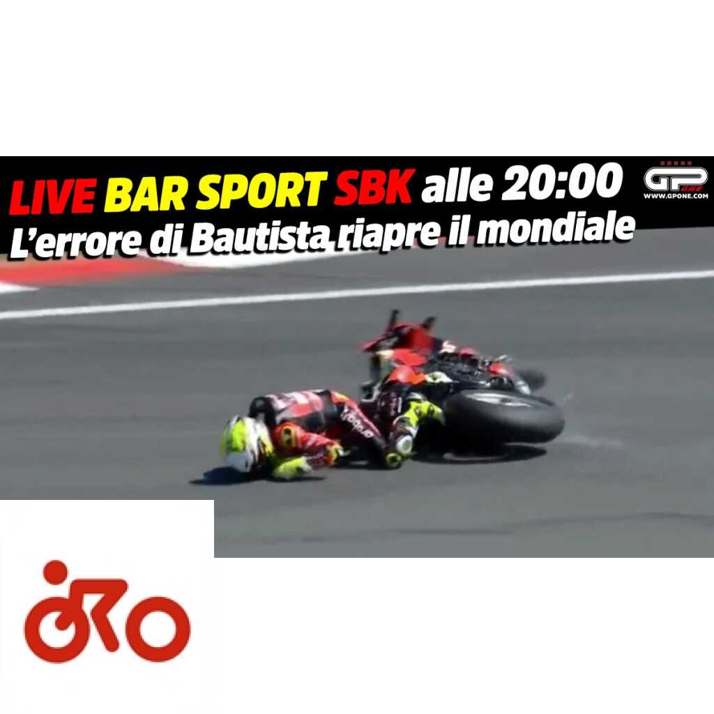 LIVE Bar Sport SBK om 20.00 uur - Bautista's fout heropent het wereldkampioenschap