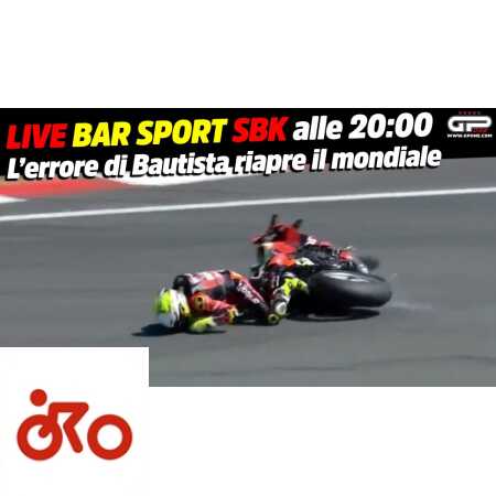 LIVE Bar Sport SBK om 20.00 uur - Bautista's fout heropent het wereldkampioenschap