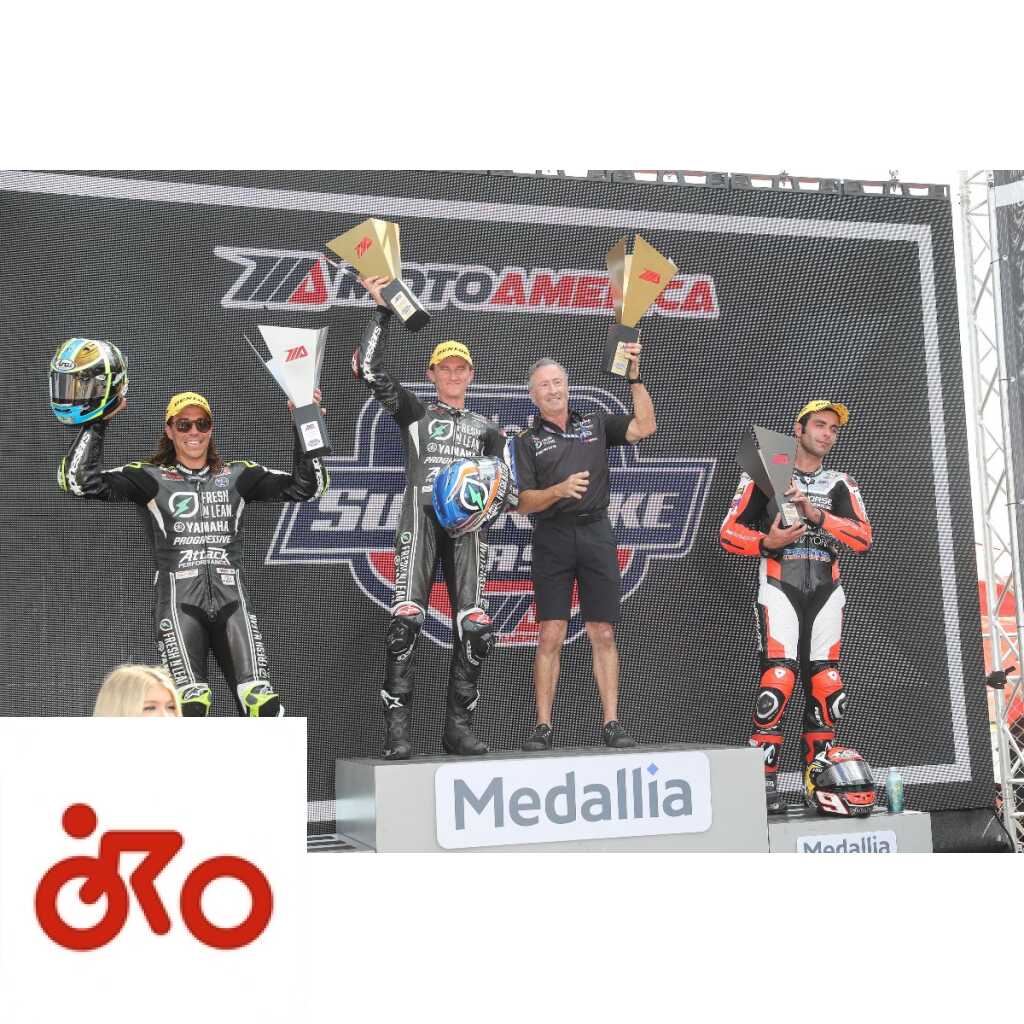 MotoAmerica, Gagne:“Brainerd 可以在陌生的地方咬人”。 佩鲁奇:“我犯了一个错误” Ritratto di GPone