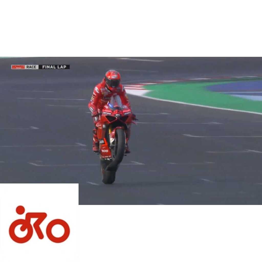 Bagnaia dominerer Race of Champions, Marini og Bezzecchi på podiet