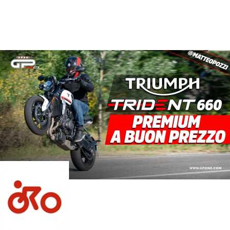 Prova Triumph Trident 660, haut de gamme d’entrée de gamme Prova Triumph Trident 660, haut de gamme d'entrée de gamme