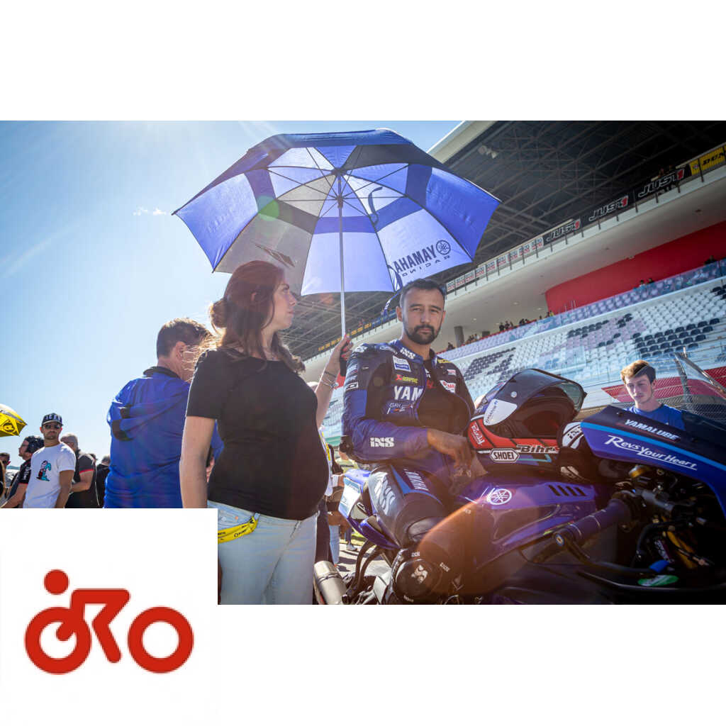 Randy Krummenacher und Serena del Pizzo, Liebesblüten im Superbike Randy Krummenacher, Superbike