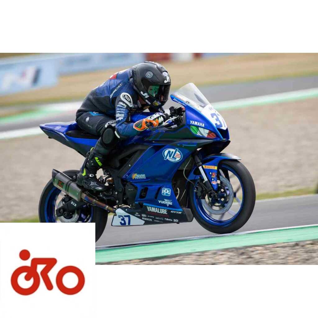 Andrea Pizzoli Yamaha R3 bLU cRU European Cup