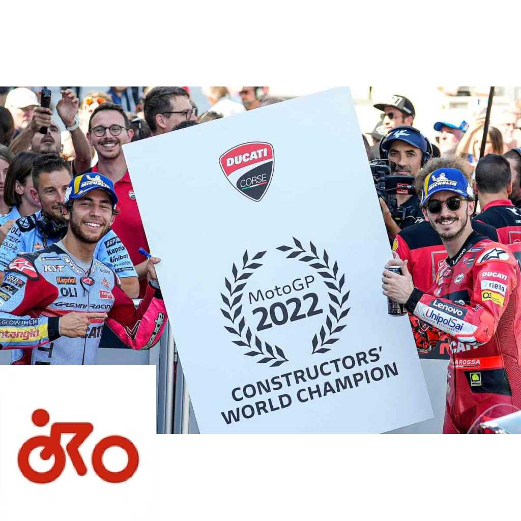 Pecco Bagnaia ed Enea Bastianini