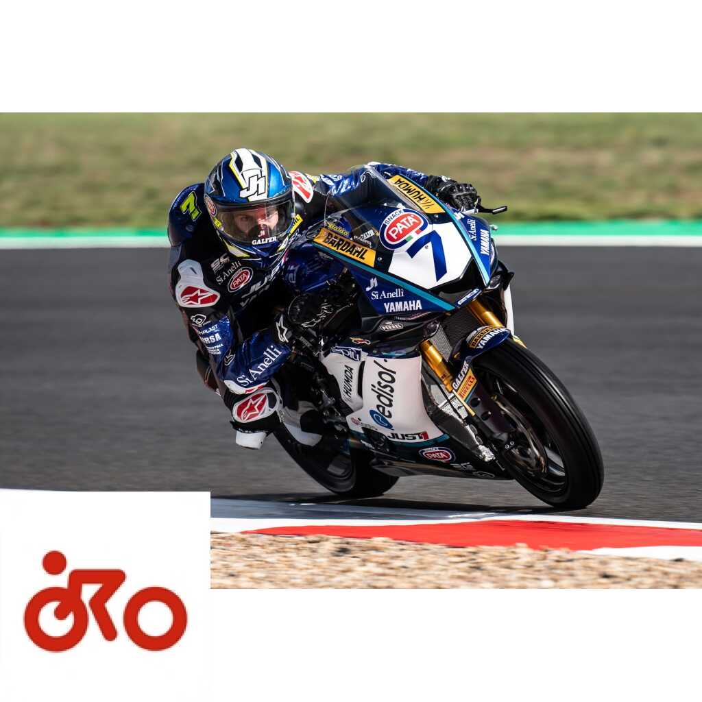 Supersport Magny Cours: Lorenzo Baldassarri gewinnt Rennen 1 am nächsten an der Spitze Lorenzo Baldassarri, Supersport