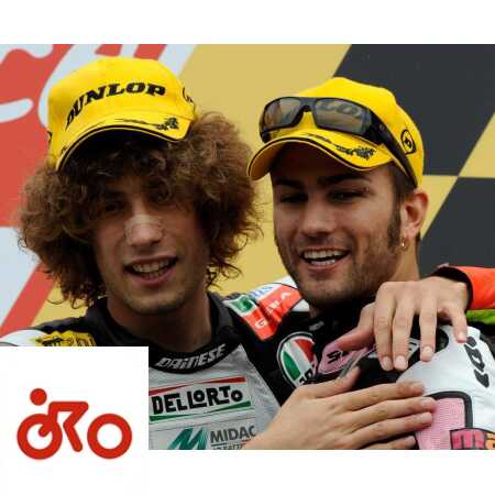 Marco Simoncelli, Mattia Pasini