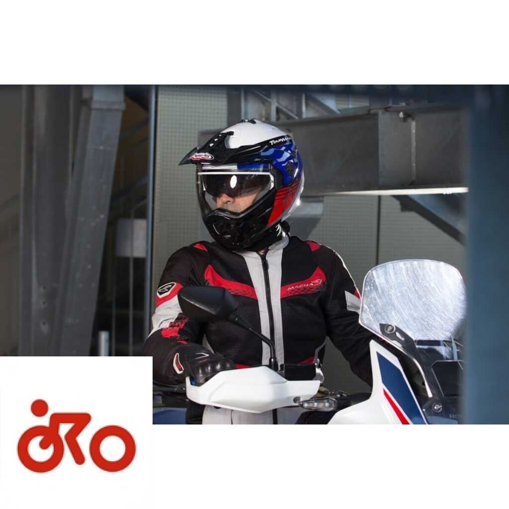 Caberg renouvelle et relance Tourmax, le premier casque d’aventure qui s’ouvre Tourmax, Caberg