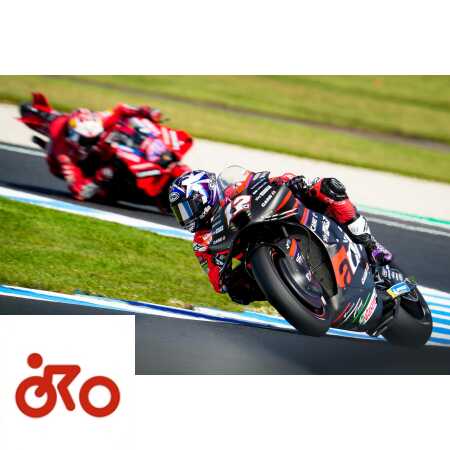 Maverick Vinales remonte en amont "Mais je dois calmer mon Aprilia"