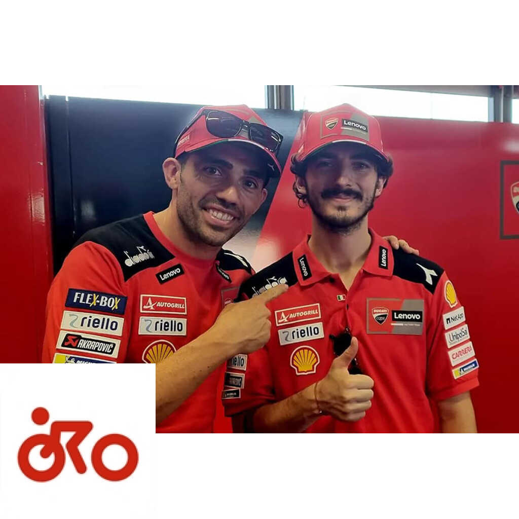 Michele Pirro, Pecco Bagnaia,Ducati