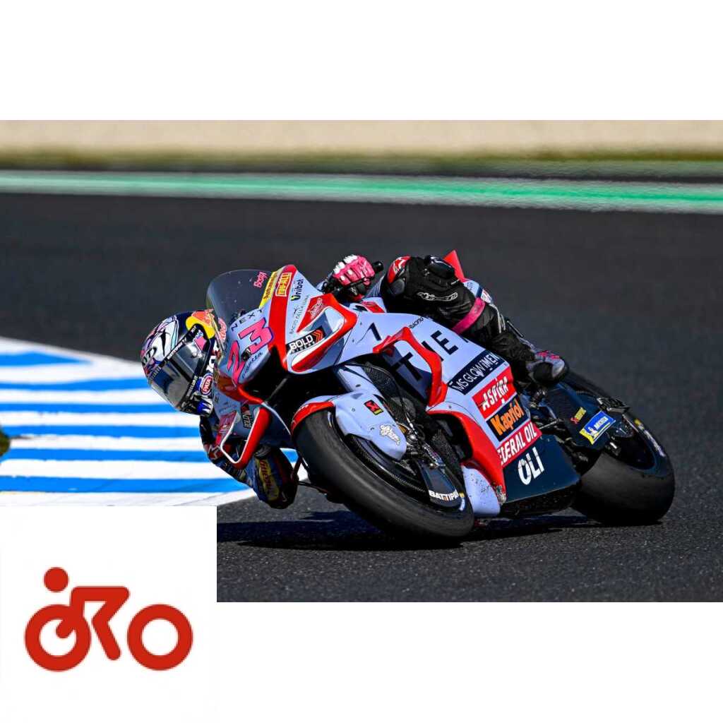 MotoGP, Bastianini von Pfütze gebremst: Airbag platzt in Runde 2 MotoGP, Enea Bastianini a Phillip Island