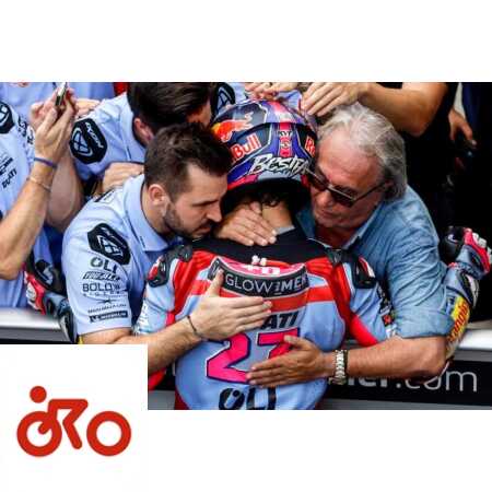 MotoGP, Enea Bastianini e Carlo Pernat