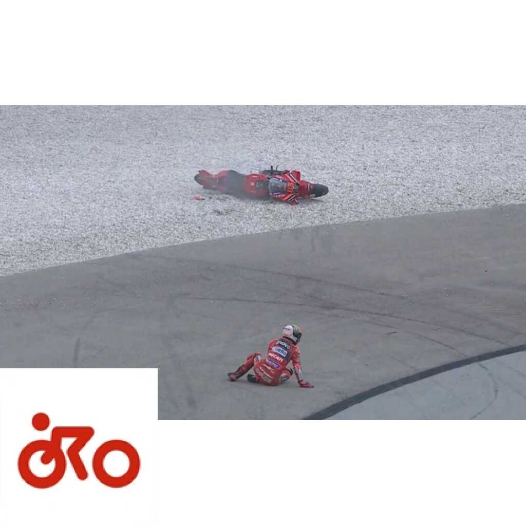 MotoGP Sepang, FP3: Quartararo dan Espargaro OK, Bagnaia jatuh dan Q1! bagnaia-crash-sepang-motogp