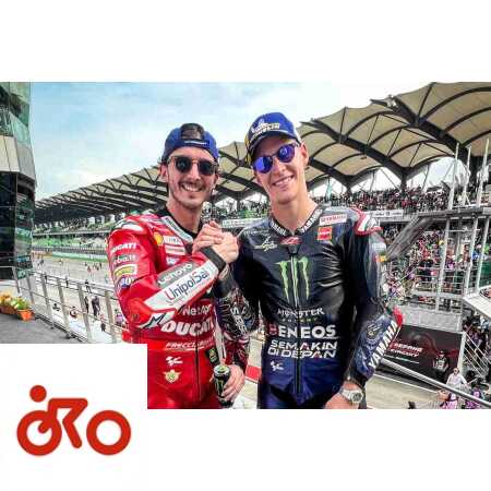 MotoGP, Pecco Bagnaia e Fabio Quartararo